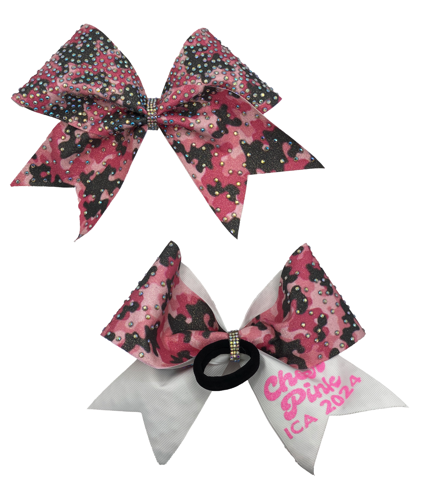 ICA Cheer Pink 2024 Event Bow