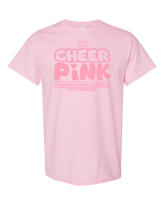 Cheer Pink 2025 Event T-Shirt